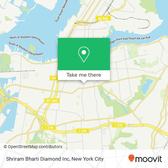 Mapa de Shriram Bharti Diamond Inc