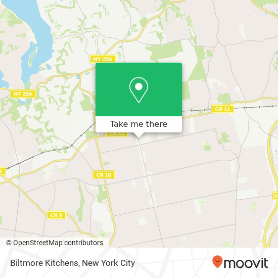 Mapa de Biltmore Kitchens