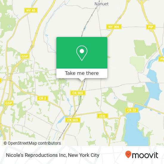 Nicole's Reproductions Inc map