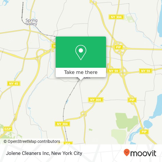 Jolene Cleaners Inc map