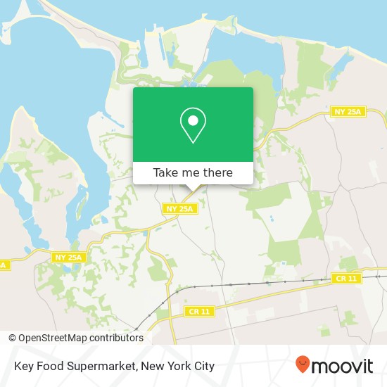 Key Food Supermarket map