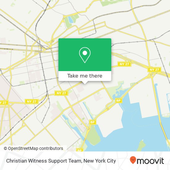 Mapa de Christian Witness Support Team
