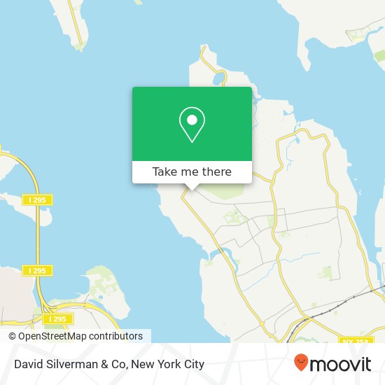 David Silverman & Co map