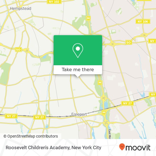 Mapa de Roosevelt Children's Academy