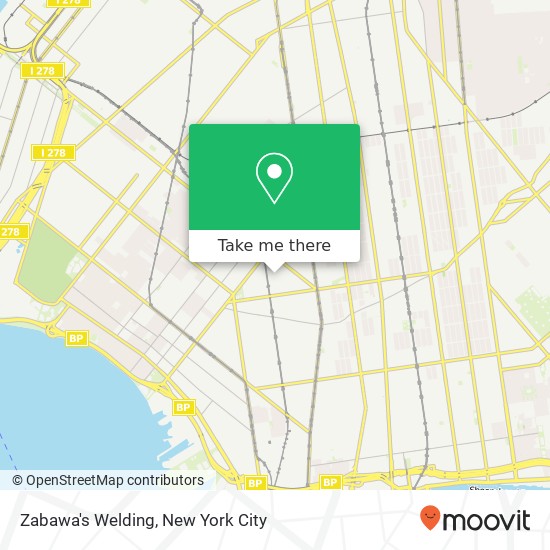 Zabawa's Welding map