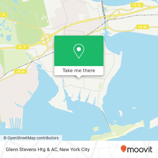 Glenn Stevens Htg & AC map