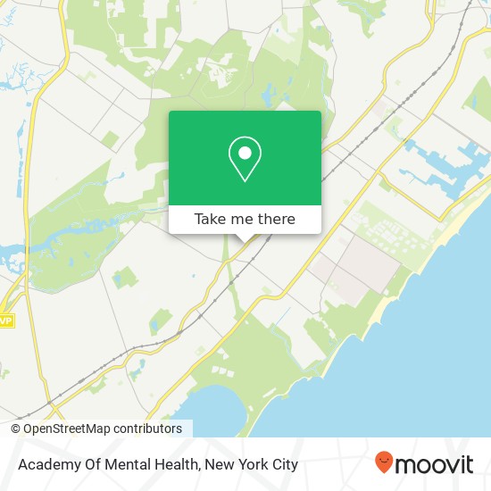 Academy Of Mental Health map
