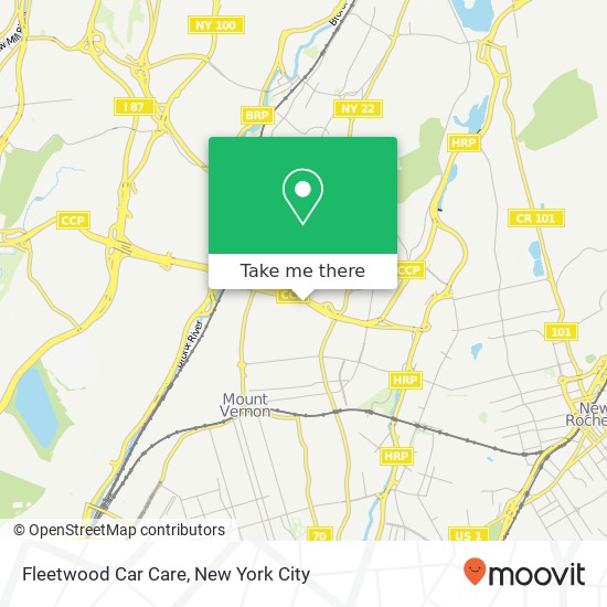 Fleetwood Car Care map