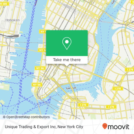 Mapa de Unique Trading & Export Inc
