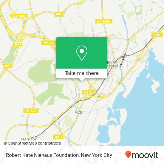 Mapa de Robert Kate Niehaus Foundation