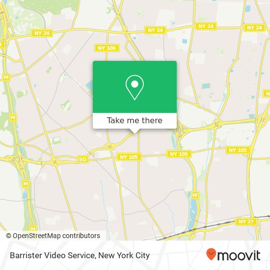 Barrister Video Service map