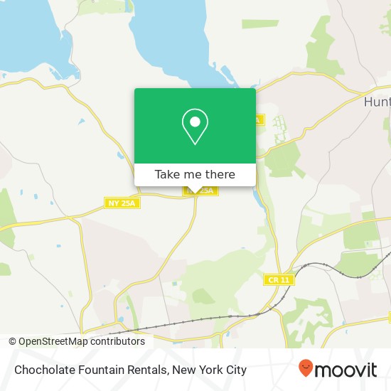 Chocholate Fountain Rentals map