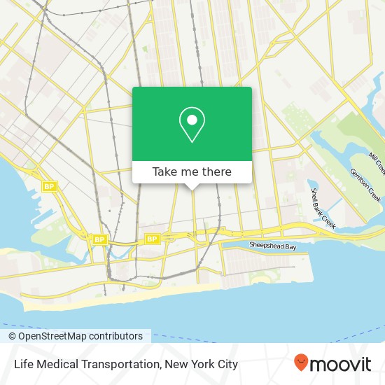 Life Medical Transportation map