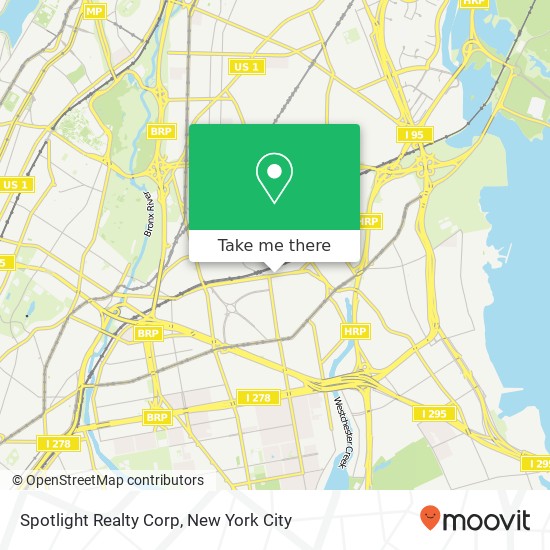 Mapa de Spotlight Realty Corp