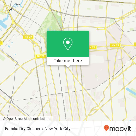 Familia Dry Cleaners map