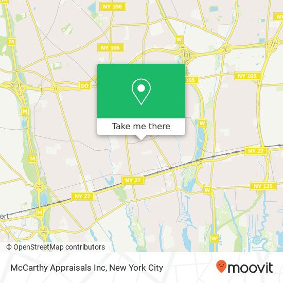 McCarthy Appraisals Inc map