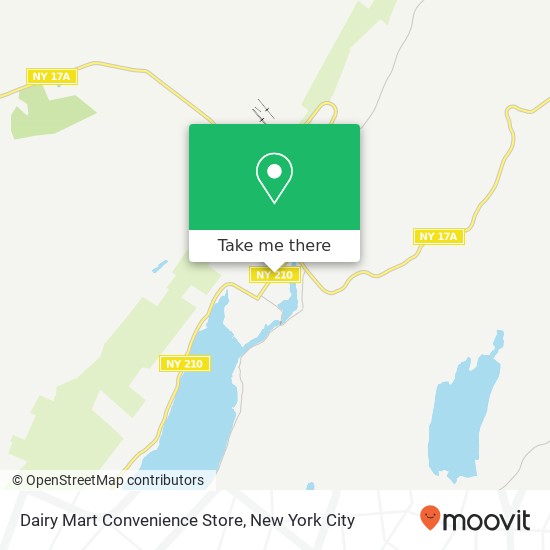 Mapa de Dairy Mart Convenience Store