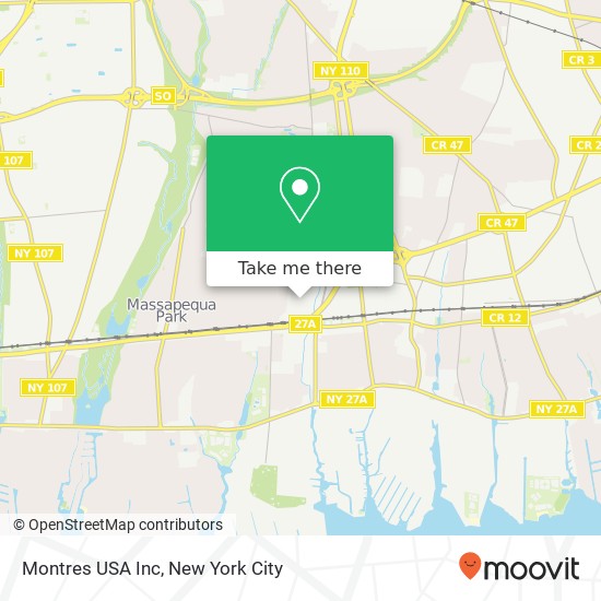 Montres USA Inc map