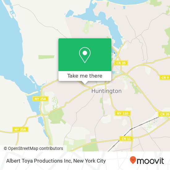 Mapa de Albert Toya Productions Inc