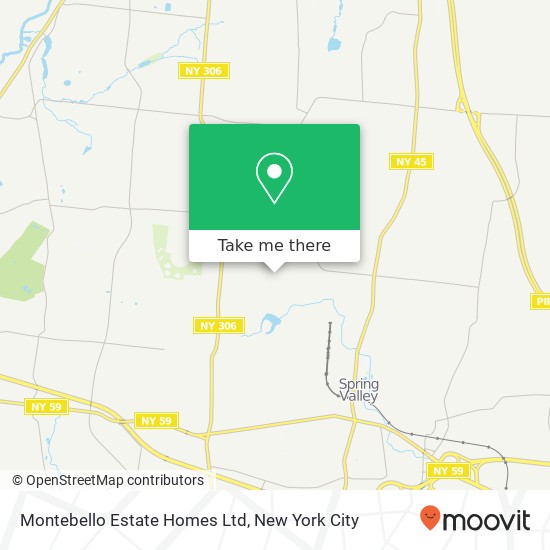 Montebello Estate Homes Ltd map