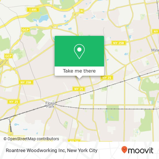 Roantree Woodworking Inc map