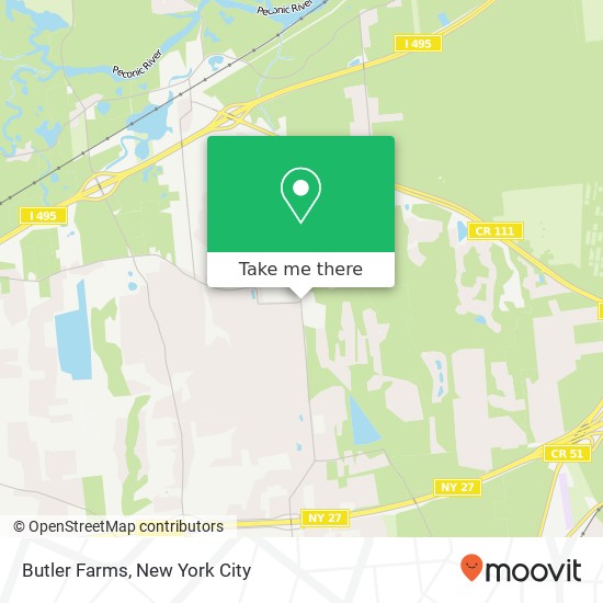 Butler Farms map