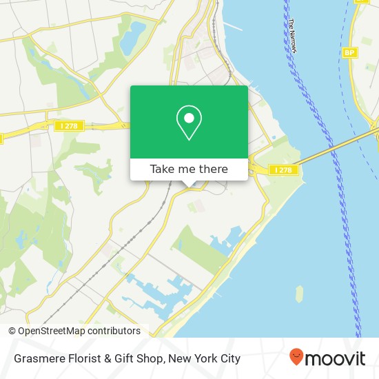 Grasmere Florist & Gift Shop map