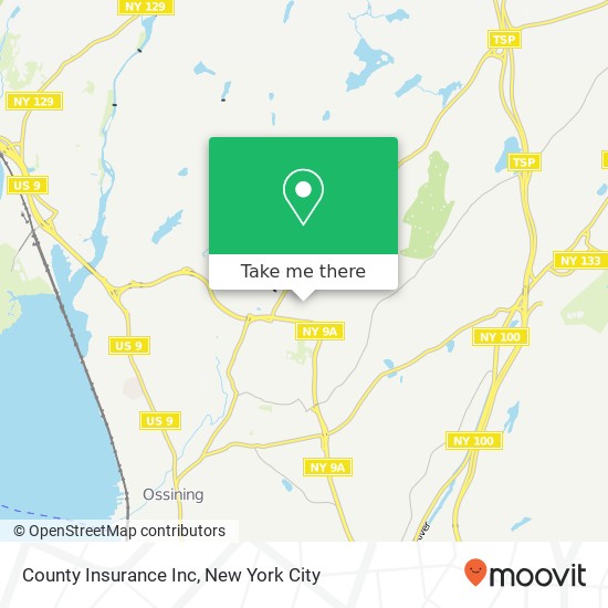 Mapa de County Insurance Inc