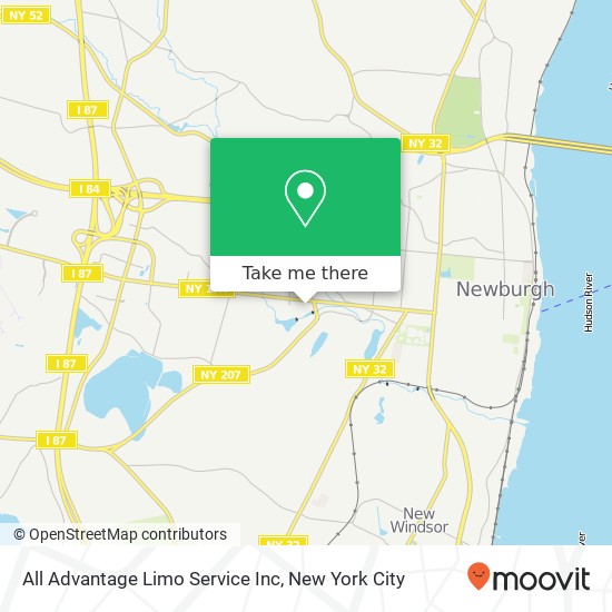 Mapa de All Advantage Limo Service Inc