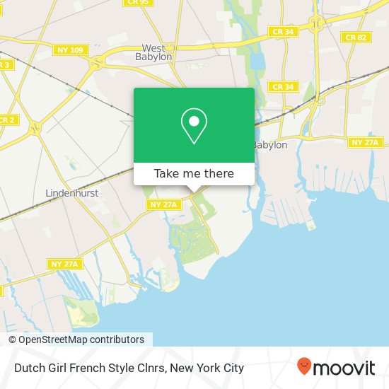 Mapa de Dutch Girl French Style Clnrs