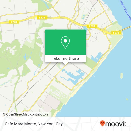Mapa de Cafe Mare Monte