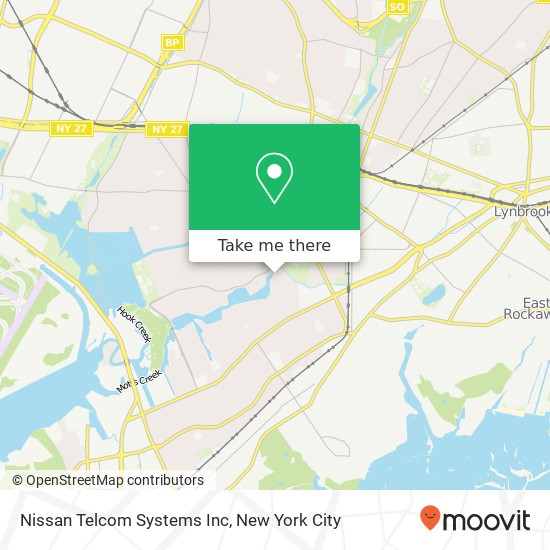 Mapa de Nissan Telcom Systems Inc