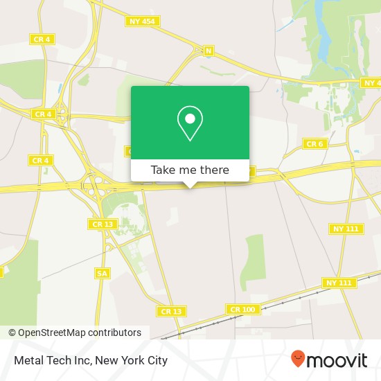 Metal Tech Inc map
