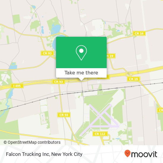 Falcon Trucking Inc map