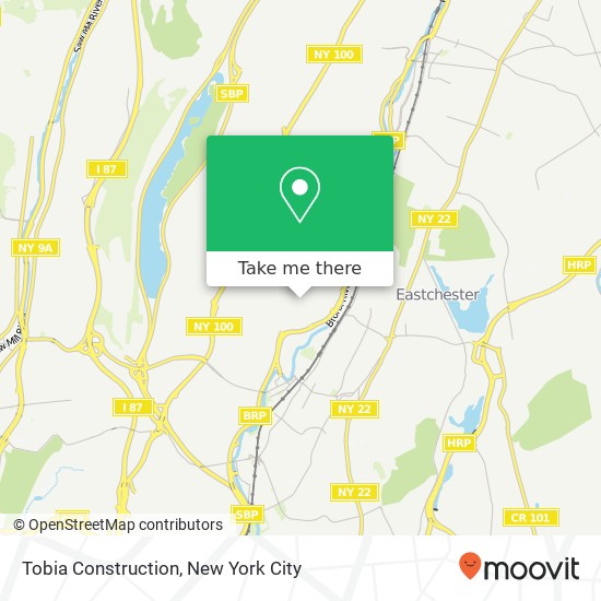 Tobia Construction map