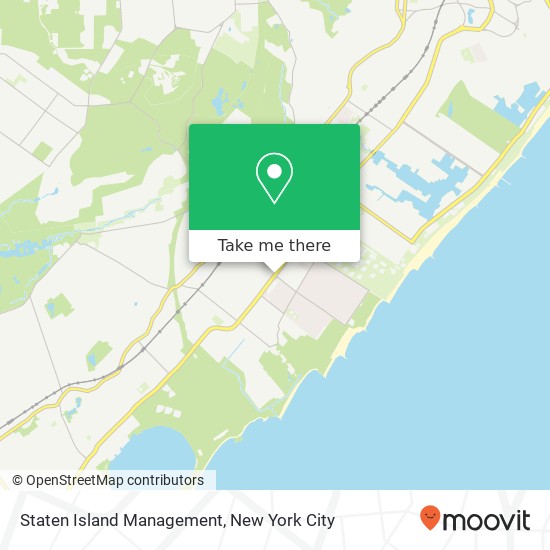 Mapa de Staten Island Management
