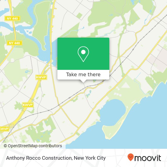 Anthony Rocco Construction map