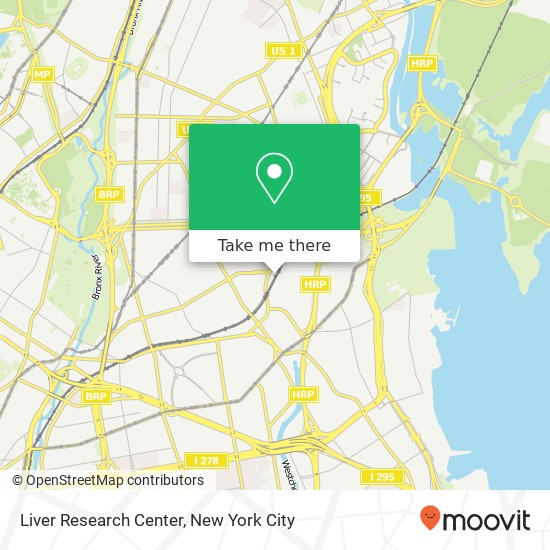 Liver Research Center map