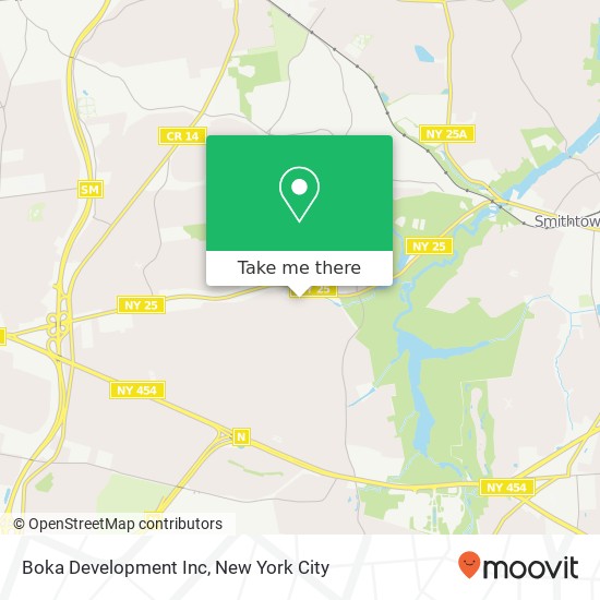 Boka Development Inc map