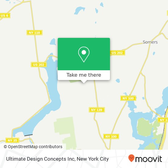 Mapa de Ultimate Design Concepts Inc