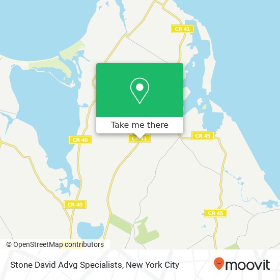 Mapa de Stone David Advg Specialists