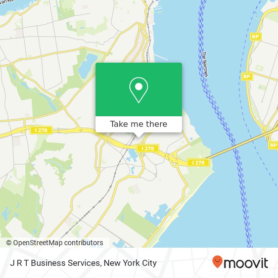 J R T Business Services map