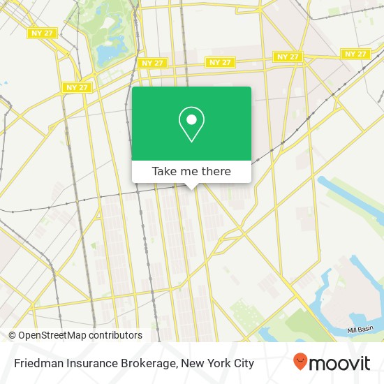 Friedman Insurance Brokerage map