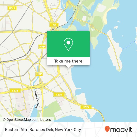 Eastern Atm Barones Deli map