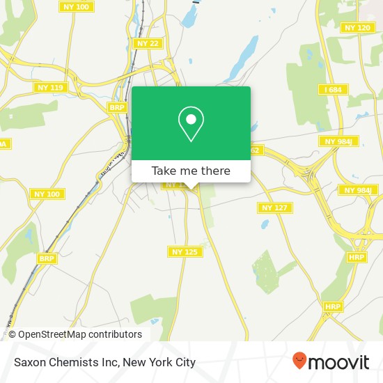 Saxon Chemists Inc map