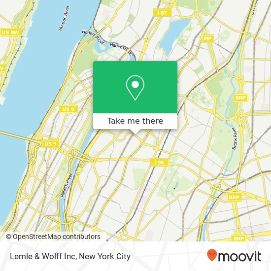 Lemle & Wolff Inc map