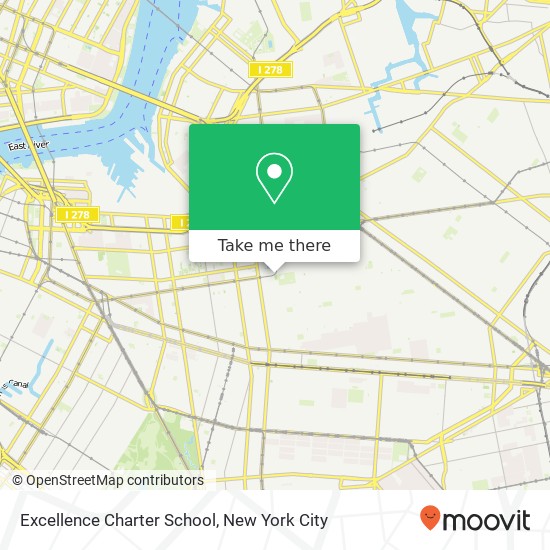 Mapa de Excellence Charter School