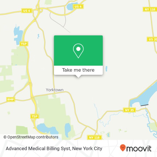 Mapa de Advanced Medical Billing Syst