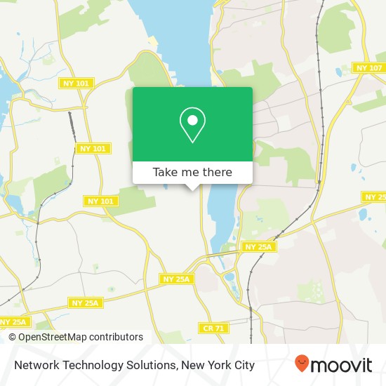 Network Technology Solutions map