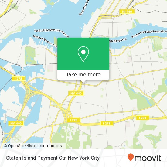 Staten Island Payment Ctr map